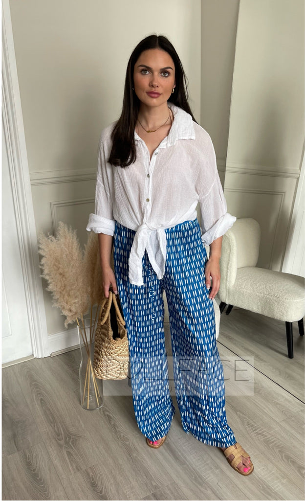 GIGI Patterned Trousers